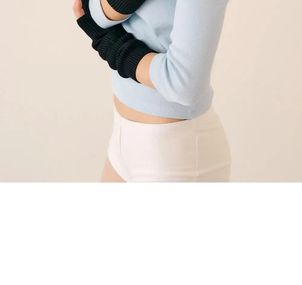 [류혜영 PICK] 마른파이브 넉넉 멜로우 골지 핸드워머 6colors 상세페이지 26